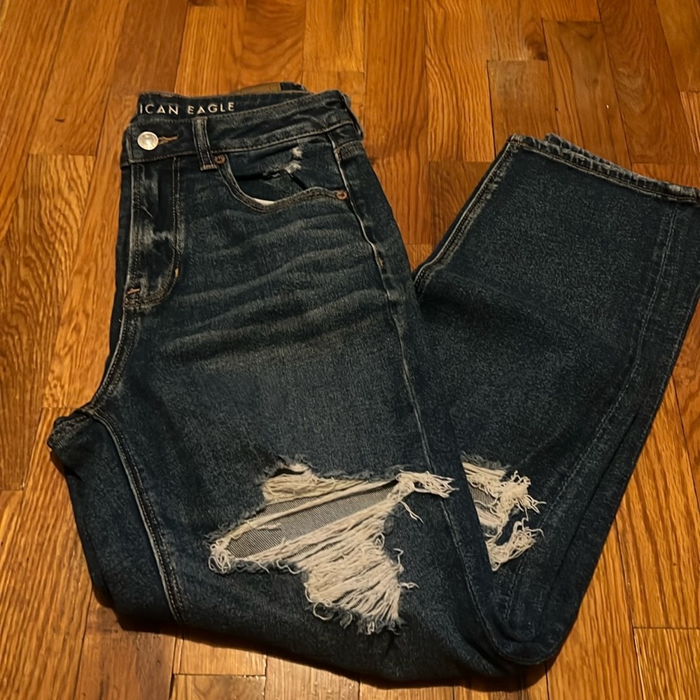 american eagle straight jeans